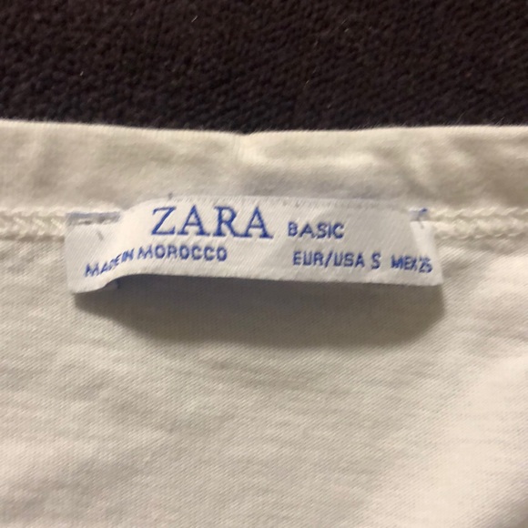 Zara  - small size t shirt - Picture 4 of 8
